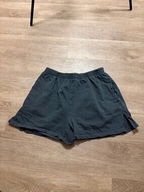 Modern John Galt Brandy Melville Gray Dolphin Shorts Women's One Size Preppy